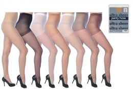60 Bulk Ultra Sheer Pantyhose In Assorted Colors