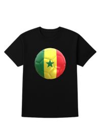 12 Bulk Unisex Cotton Soccer Printed T Shirt Senegal Soccer Printed Tee Size 3X-Large