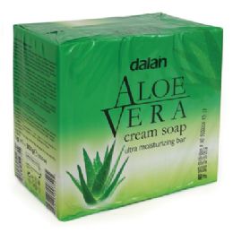 24 Bulk Dalan Bar Soap 3.17 Oz 3 Pk Aloe Vera