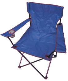 6 Bulk Simply For Home Camping Chair 20 X 20 X 33 In Blue