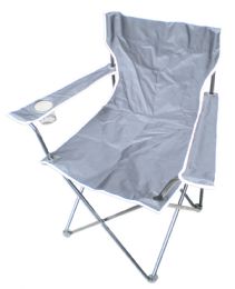6 Bulk Pride Camping Chair 20 X 20 X 33 In Gray