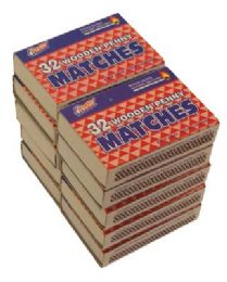 48 Bulk Safe To Lite Matches 32 Ct Lite Wooden Penny
