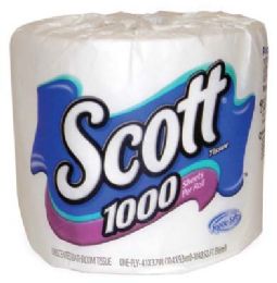 36 Bulk Scott Professional Bath Tissue 1000 Sheet 1 Ply
