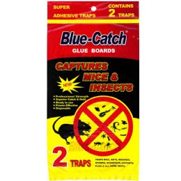 144 Bulk Blue Catch Glue Trap 2 pk