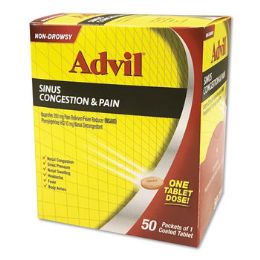 1200 Bulk Advil Allergy & Congestion 1 Ct Dispenser Box