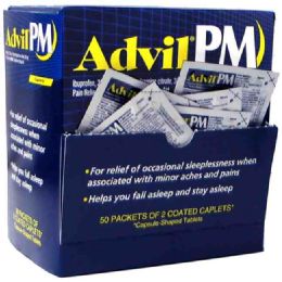 1200 Bulk Advil Pm Caps 2 Ct Box