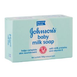 96 Bulk Johnson's Baby Soap 75 G Milk