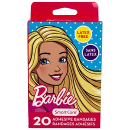 24 Bulk Bandages Kids 20ct Barbie Latex Free Boxed