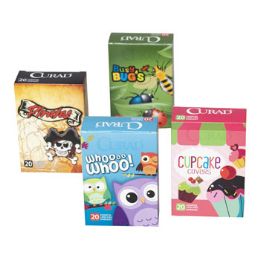 40 Bulk Bandages Kids 20ct 40pc Display Curad 4 Assorted - See N2 # Decodisp
