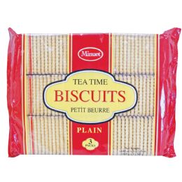 24 Bulk Minuet Biscuits 12.5 Oz 3 Pk Tea Plain