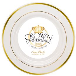 12 Bulk Crown Soup Bowl Executive Collection 12 Oz 10 Pk Gold