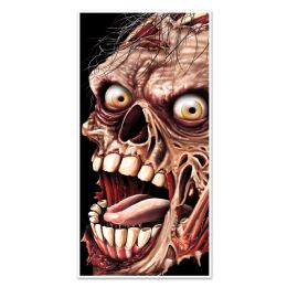 12 Bulk Zombie Door Cover Decor
