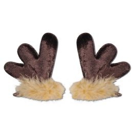 12 Bulk Antler Hair Clips