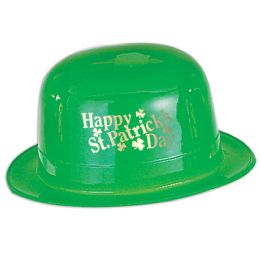 48 Bulk Plastic Happy St Patrick's Day Derby