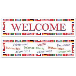 12 Bulk International Welcome Banners