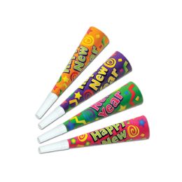 100 Bulk ColoR-Brite Horns