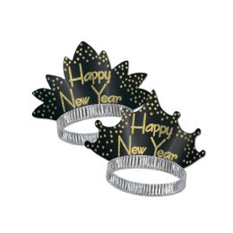 50 Bulk Sparkling Gold Tiaras