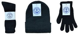 360 Bulk Winter Bundle Care Kit, For Women Includes Socks Beanie And Glove