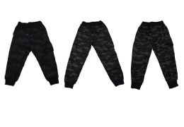 36 Bulk Women Assorted Camo Jogger Pants Size 9-11