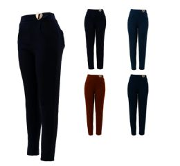 24 Bulk Women Pants Assorted Size S/M