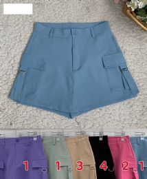 12 Bulk Women's Cargo Shorts L/xl