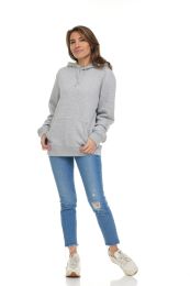 6 Bulk Women's Cotton Oversized Hoodie Sweat Shirt Assorted Size 3xlarge
