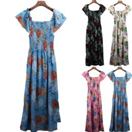 12 Bulk Women's Dress Short Sleeve Floral Print - Large