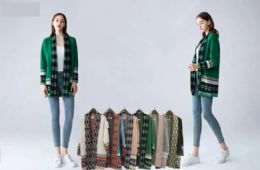 24 Bulk Women's Knitted Cashmere Cardigan Design Large/X-Large