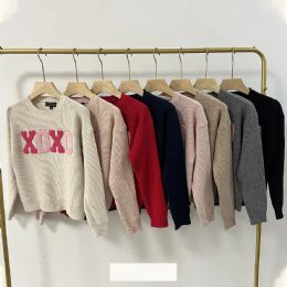 24 Bulk Women's Knitted Cashmere Xoxo Stitch Design L/XL