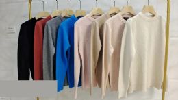 24 Bulk Women's Knitted Oversized Top Design L/XL