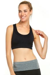 72 Bulk Women's Seamless Sports Bra
