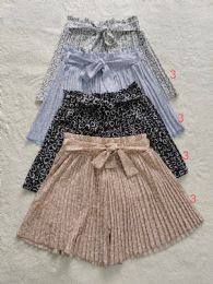 12 Bulk Women's Shorts Ruffled Style Floral Print L/xl