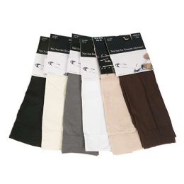 60 Bulk Women's Single Pair Pack Trouser Socks In Beige