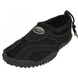 36 Bulk Womens Wave Active Water Shoes In Black Sizes 6-11