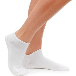 180 Bulk Yacht & Smith Kid's Cotton White No Show Ankle Socks