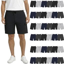 36 Bulk Yacht & Smith Mens 5 Pocket Cargo Shorts, Assorted Colors Size Xlarge