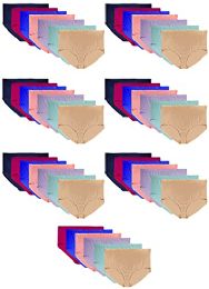 48 Bulk Yacht & Smith Womens Cotton Lycra Underwear Size 2xlarge