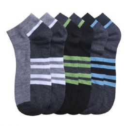 216 Bulk Youth Spandex Ankle Socks Size 6-8