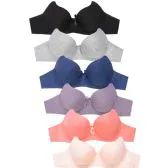 288 Wholesale Sofra Ladies Full Cup Plain Bra B Cup - at 